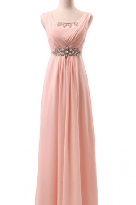 Arrive At The Elegant Chiffon Evening Gown With A Wrinkled Gown