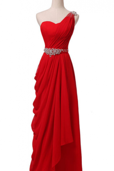 The Elegant Evening Gown Was Dressed In A Crystal Ball Gown