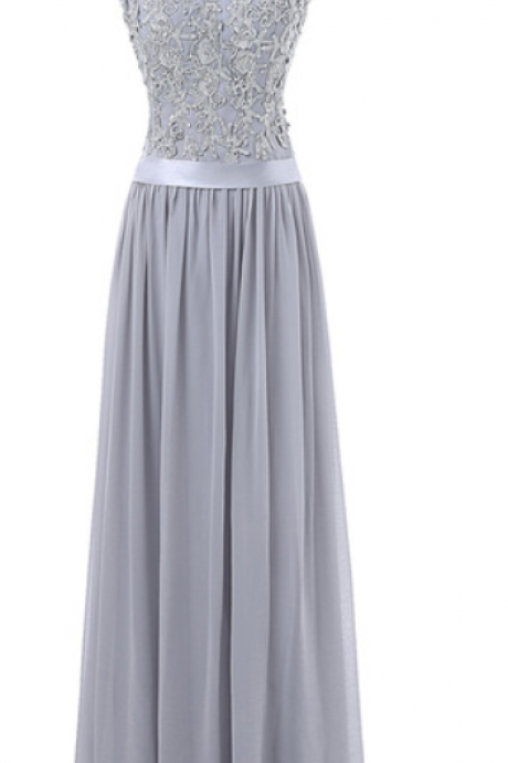 Silver's Evening Dress Sweetheart Chiffon Women's Rent Begins A Long Evening Gown With A Prom Gown