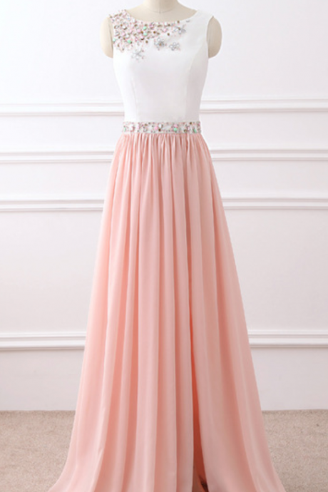 Rose Official Evening News Dresse Tank Sleeveless Chiffon Hell To Drink A Beading Gown For A Long Evening Dress