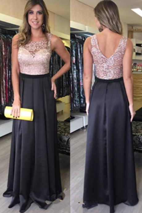 Top Selling Floor-length Long Prom Dresses ,sexy Prom Dresses,a Line Evening Dress