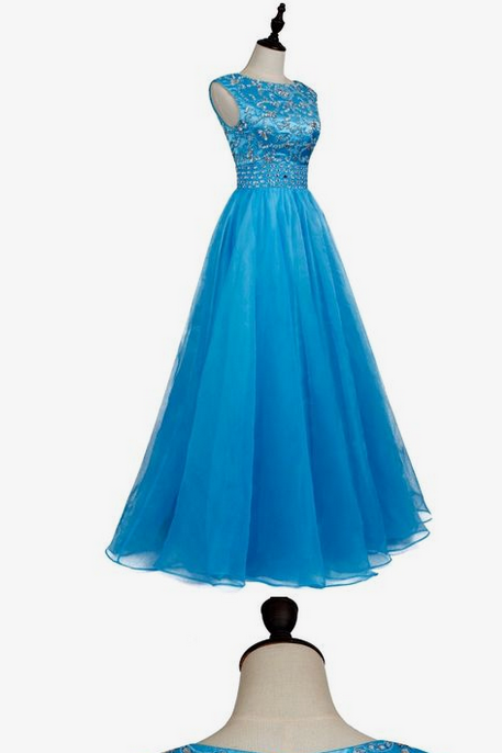 Arrive Prom Gowns A-line Tulle Prom Dress ,floor-length Long Vestidos De Fiesta Evening Dress