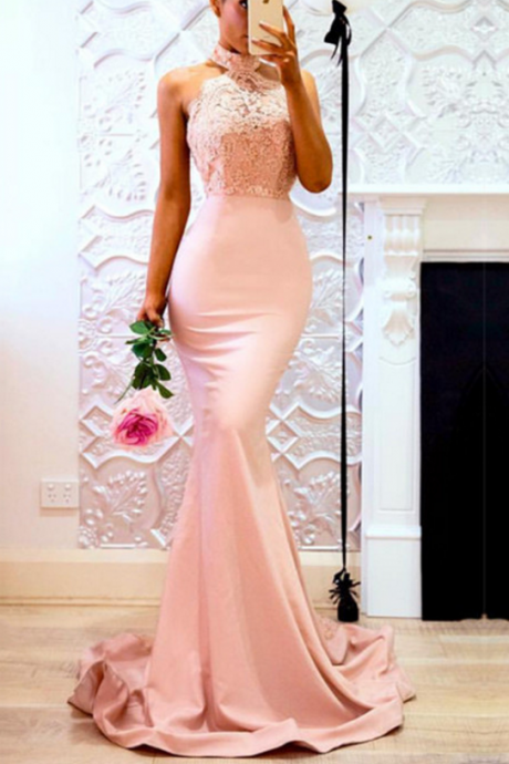 Ever Pretty Mermaid Prom Dresses Long 2018 Lace Evening Gowns Formal Dress