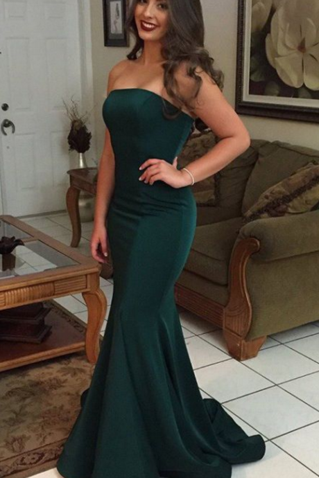 Gold Sequin Mermaid Prom Dresses, Backless Prom Dresses, Simple Prom Dresses, Long Prom Dresses, PD0407