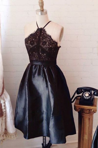 Spark Queen Charming Prom Dress,lace Prom Dress,sleeveless Prom Gown,short Party Dress