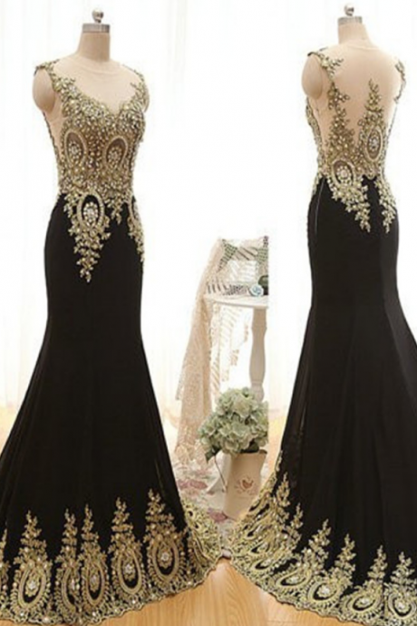 Prom Dress , Luxury Prom Dress , Long Prom Dress , Mermaid Prom Dress , Elegant Prom Dress , Custom Made Dress