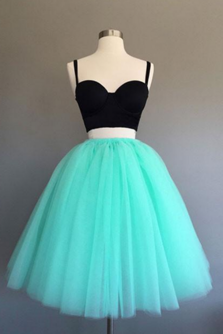 Cute Two Pieces Short Prom Dress, Homecoming Dress