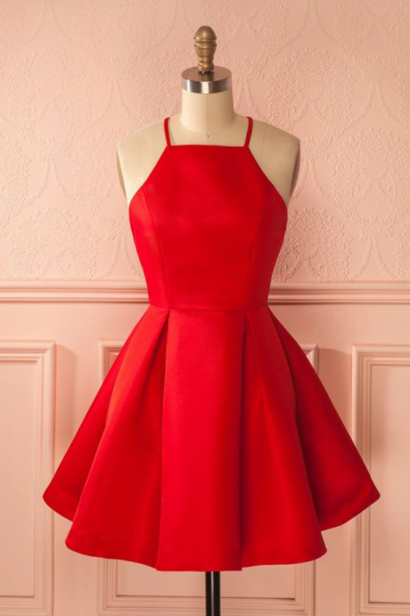 Homecoming Dresses, Homecoming Dresses,beautiful Homecoming Dresses,satin A-line Homecoming Dress,cocktail Dresses,cute Dresses,party Dresses