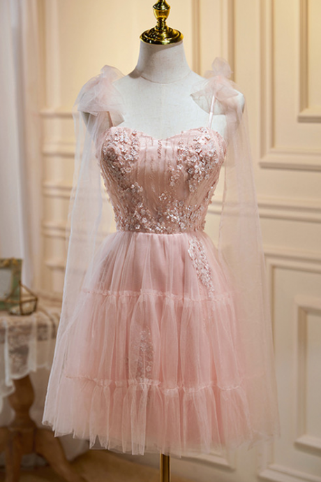 Homecoming Dress,cute Tulle Short Party Dress