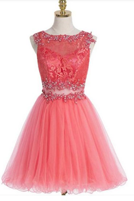 Beading A-line Homecoming Dresses,short Prom Dresses, Homecoming Dresses, Graduation Dres