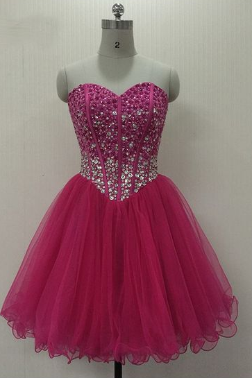 Homecoming Dresses,Pink Homecoming Dress, Short Prom Dresses,sexy Party Dress