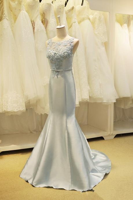 Elegant Mermaid Formal Prom Dress, Beautiful Long Prom Dress, Banquet Party Dress