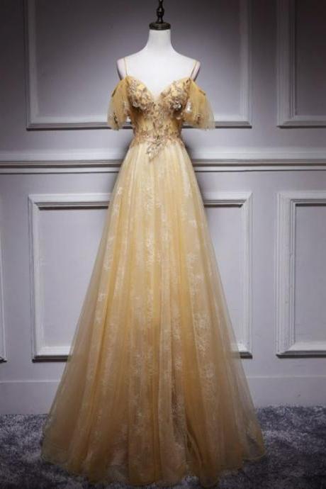 Elegant Lace Off Shoulder Formal Prom Dress, Beautiful Long Prom Dress, Banquet Party Dress