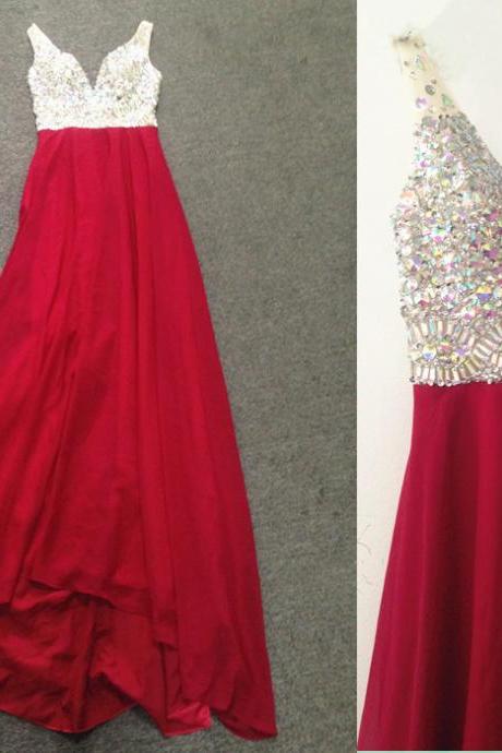 Prom Dress,Sparkling Prom Dress,Long Prom Dress,Beaded Prom Dress With Sequins,Evening Dress,Long Prom Dress,Prom Dress In Stock