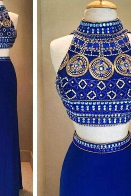 2017 Royal Blue Prom Dress,mermaid Prom Dress,formal Prom Dress,pageant Gowns,gorgeous Prom Dress,sexy Prom Dress