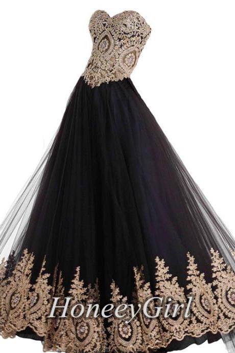 2017 Sweetheart Evening Dress,2016 Newest Prom Dress,Appliques Peacock Patterns Evening Dress, Lace-up Long Evening Dresses
