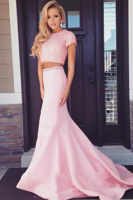 See through Wedding Prom Dresses