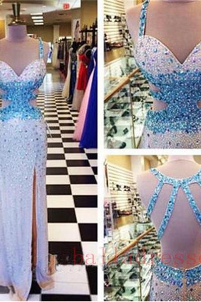 Mermaid Prom Dresses,prom Dress,slit Prom Dress,modest Evening Gowns,elegant Party Dresses,long Evening Gowns