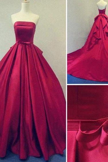 Red Prom Dress,Ball Gown Prom Dress,Prom Gown,Princess Prom Dresses,Sexy Evening Gowns,New Fashion Evening Gown,Red Party Dress For Teens