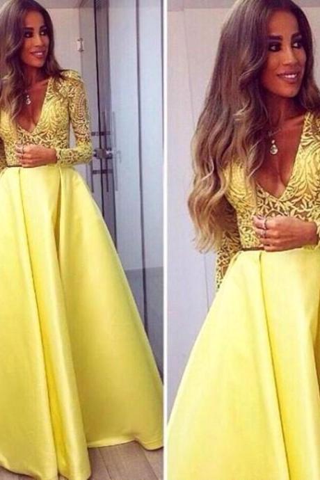 Prom Dresses,prom Dress,lace Prom Dress Sexy Long Evening Gown