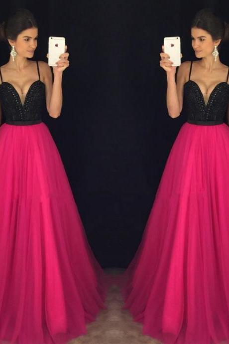 New Arrival Prom Dress,Modest Prom Dress,black sweetheart long organza ball gowns prom dresses 2017 sexy evening dress