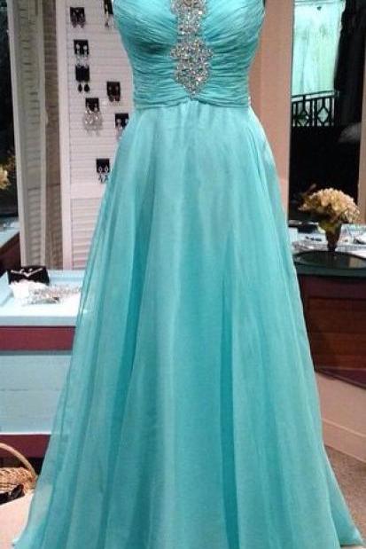 Charming Prom Dress,Chiffon Prom Dress,Beading Prom Dress,A-Line Evening Dress