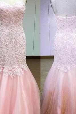 Elegant Two Piece Prom Dresses,red Prom Dresses,short Sleeve Prom Dresses,satin And Lace Prom Dresses,floor-length Evening Dresses