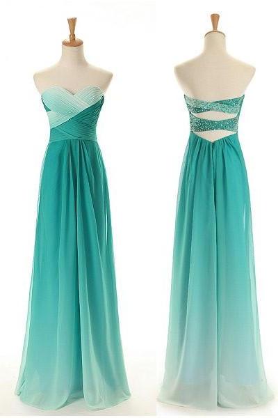 Light Green Prom Dress,sweetheart Prom Dresses,long Evening Dress