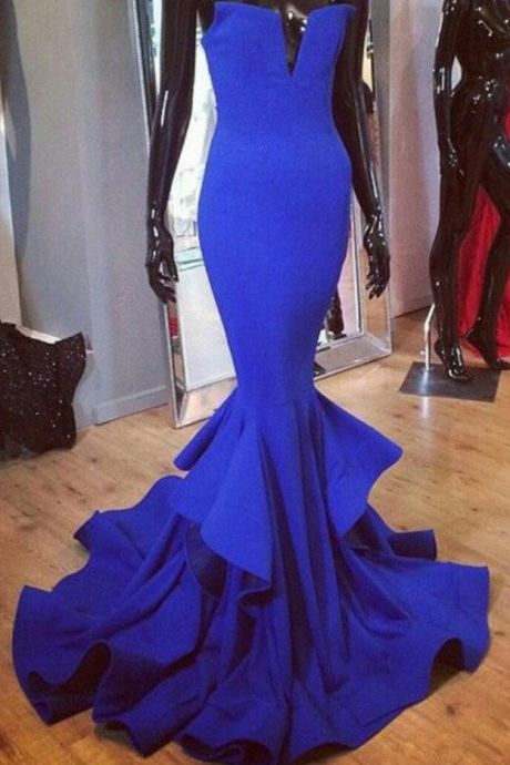 Royal Blue Prom Dresses, Evening Dress Prom Dress,dresses For Prom,mermaid Prom Dress,formal Prom Dress