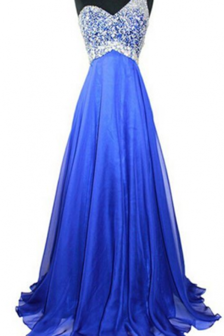 Long Prom Dresses,blue Prom Dresses,charming Prom Dress,one Shoulder Prom Dress,party Dress