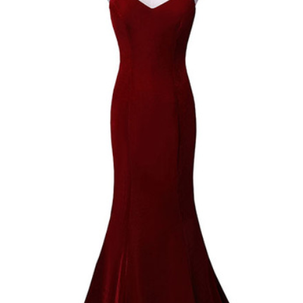 Wine - Red Evening Gown on Luulla