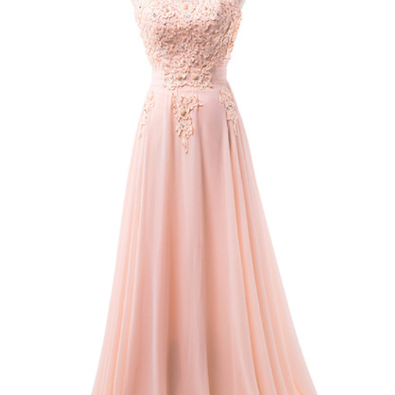 To A Formal Evening Gown With A New Dress And Elegant Pink Lace Chiffon ...