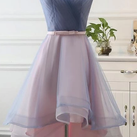Stylish High Low Party Dress, Cute Formal Gowns, Pretty Party Dresses