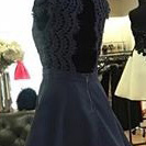 Adorable Prom Dresses,v Neck Homecoming Dress,lace..