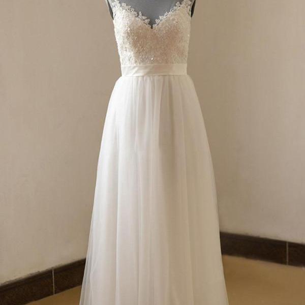 Elegant A-Line Cap Sleeves Tulle Formal Prom Dress, Beautiful Long Prom Dress, Banquet Party Dress