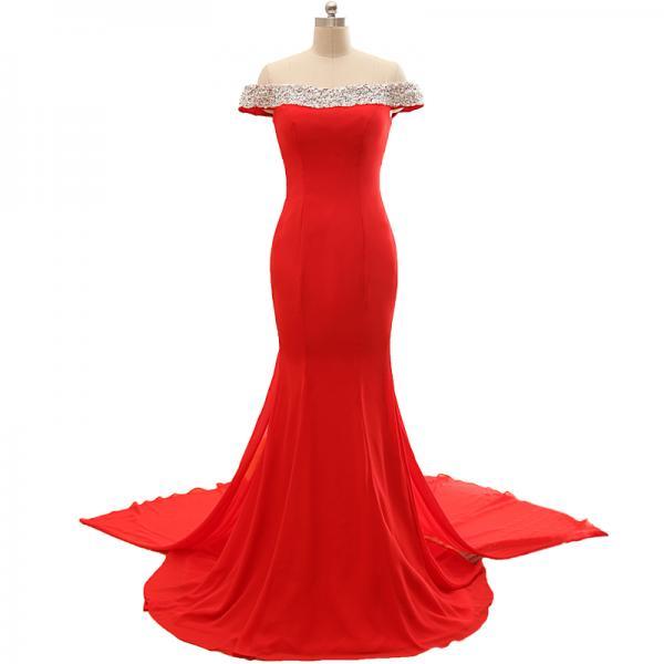 cap sleeve sequin prom dress Mermaid Cap Sleeves Dark Green Open Back Sequin Prom Dress PG487 Custom Size / Dark Green