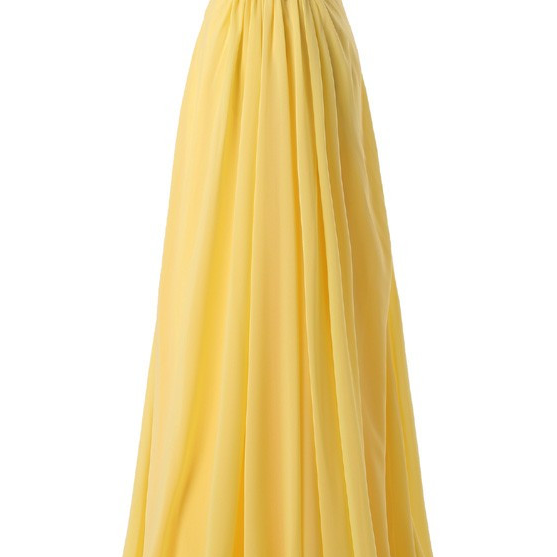 Sale yellow crystal dress