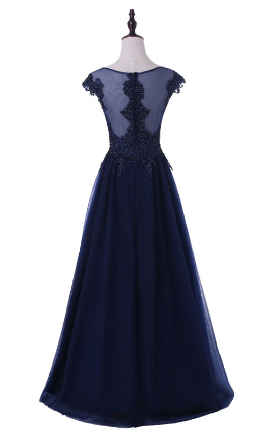 The Blue Ball Gown Was A Formal Evening Dress Ball Gown on Luulla