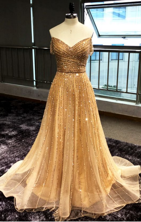 formal dresses sequins evening dress,DS4940 main image 1