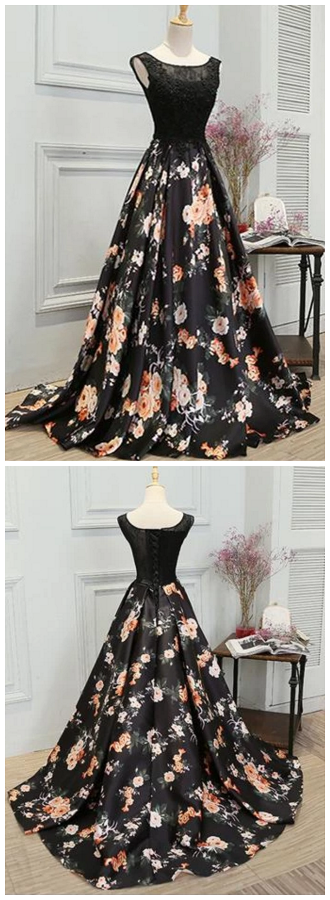 bridesmaid dresses chocolate brown Charming V Neck Long Chiffon Brides Simple Dark Blue Couture Color:Yellow-Item 2 addprice5
