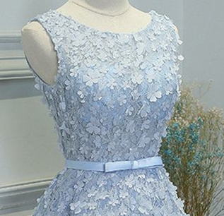 Sheath Boat Neck Sequins Appliques Back Zipper Homecoming Dress WH1099