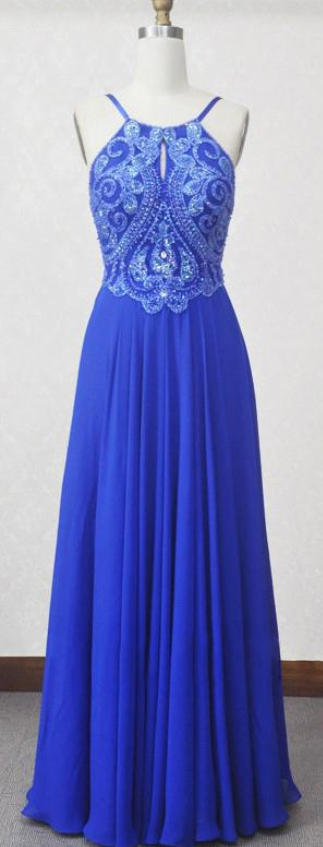 A Line Chiffon Prom Dress Modest Beautiful Long Prom Dress Banquet