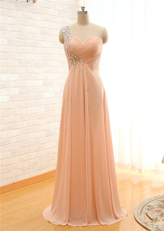 elegant pink gowns