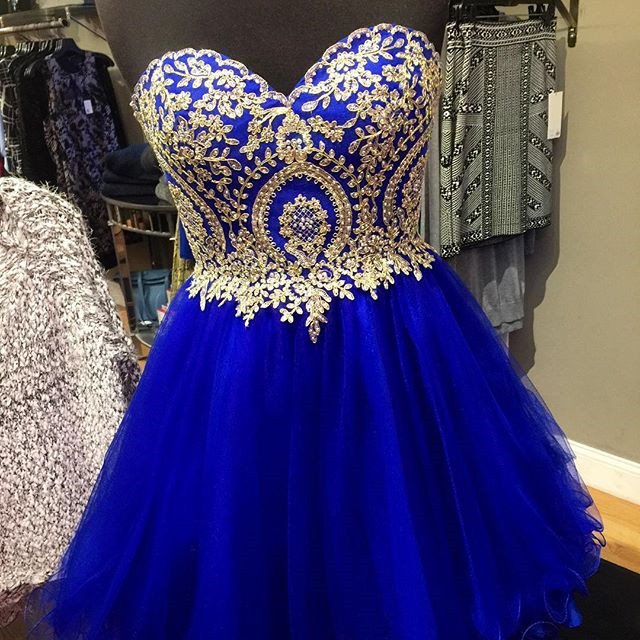 Royal Blue Homecoming Dresses,short Prom Dresses 2017,cocktail Dresses